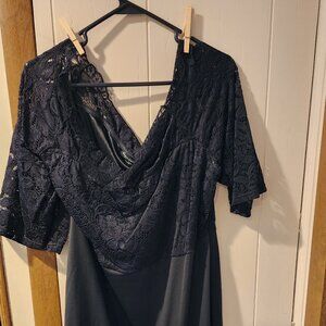 **Shein Curve Black Lace Dress – Size 3XL – New/Never Worn**